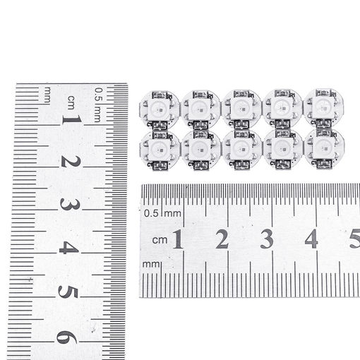 Picture of 100Pcs Geekcreit DC 5V 3MM x 10MM WS2812B SMD LED Board Built-in IC-WS2812