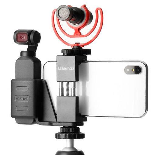 Immagine di Ulanzi OP-1 Holder for DJI Osmo Gimbal Camera with ST-02 Phone Clip Clamp