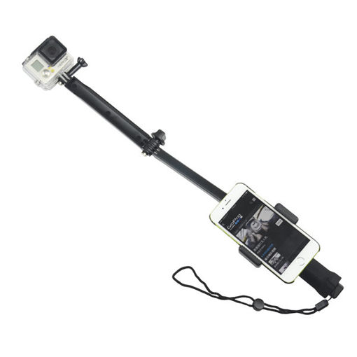 Immagine di Three-Way Arm Mount Adjustable Monopod Stick Stand Bracket for GoPro Hero 4 3plus 3 SJ4000 SJ5000