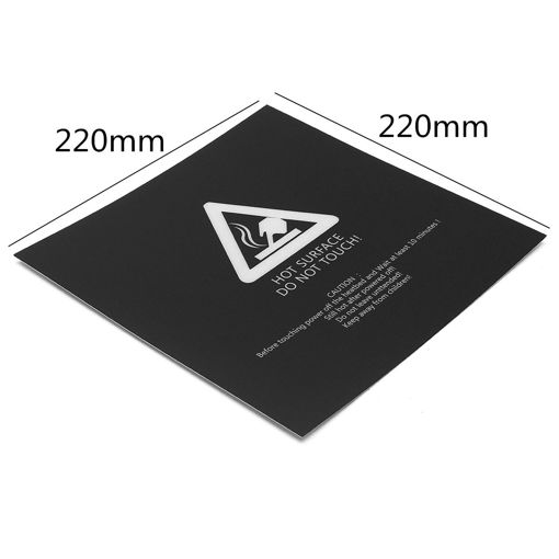 Picture of 5pcs 220x220mm Plastic Heated Bed Sticker For 3D Printer Wanhao i3