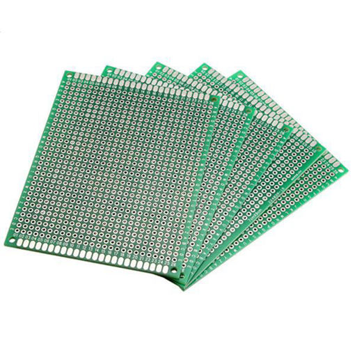 Picture of 15pcs FR-4 Universal Double Side Prototype PCB Board 7cm x 9cm