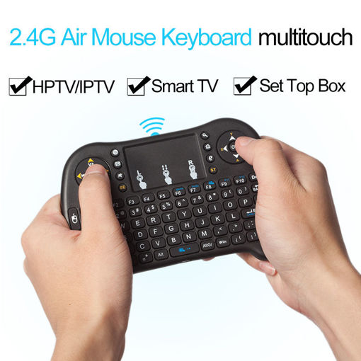 Picture of 2.4G Wireless Mini Keyboard Touchpad Air Mouse for Android Windows TV Box