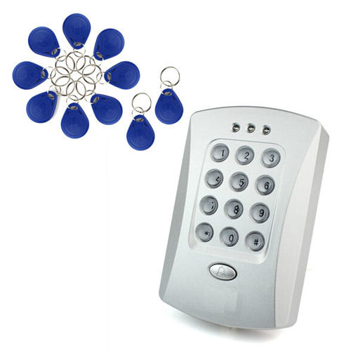 Picture of Door Access Controller with 10 EM Keys For Door Access Control System