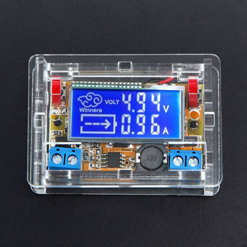 Picture of 3Pcs DC-DC Step Down Power Supply Adjustable Module With LCD Display With Housing Case
