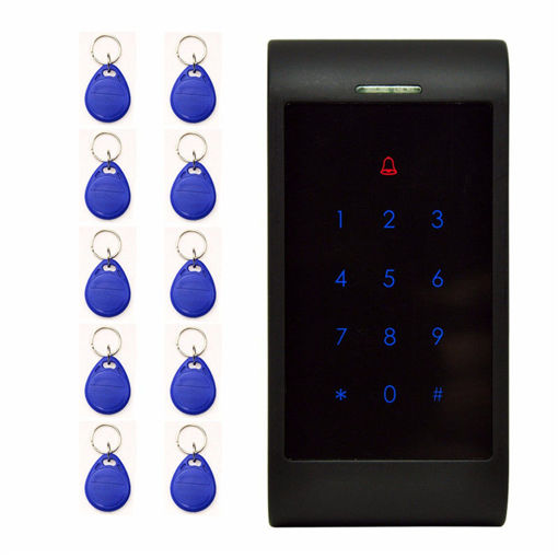 Picture of X8-ID 125KHz One Door Access Control System Machine Electric Strike Lock 10 ID Card