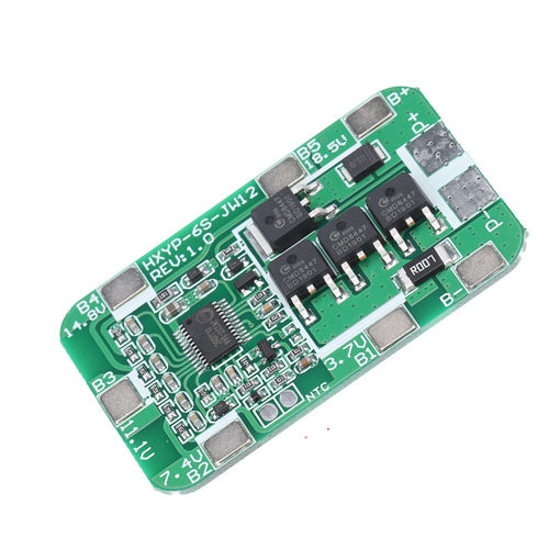 Picture of 10pcs 6S 14A 22.2V 18650 Battery Protection Board for 18650 Li-ion Lithium Battery Cell Charger Protect Module PCB BMS