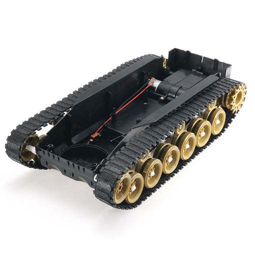 Picture of 3V-9V DIY Shock Absorbed Smart Robot Tank Chassis Crawler Car Kit With 260 Motor For Arduino SCM