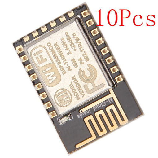 Immagine di 10Pcs ESP8266 ESP-12E Remote Serial Port WIFI Transceiver Wireless Module