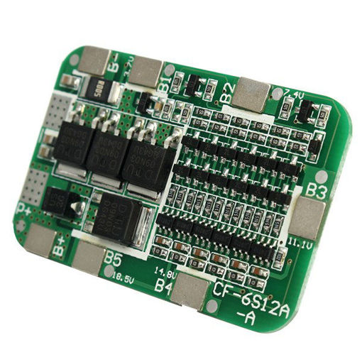 Picture of 10pcs PCB BMS 6S 15A 24V Battery Protection Board For 18650 Li-ion Lithium Battery Cell