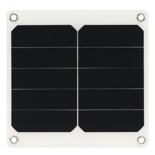 Picture of 10W 5V Sun Power Waterproof Solar Panel With USB Ports For Outdooors Home Cooling Ventilation