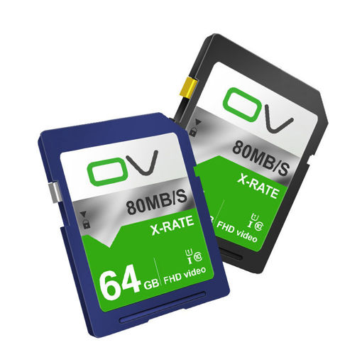 Picture of OV X-Rate C10 64GB Memory Card for DSLR Camera Photography Support 1080P 30FPS Video Taking