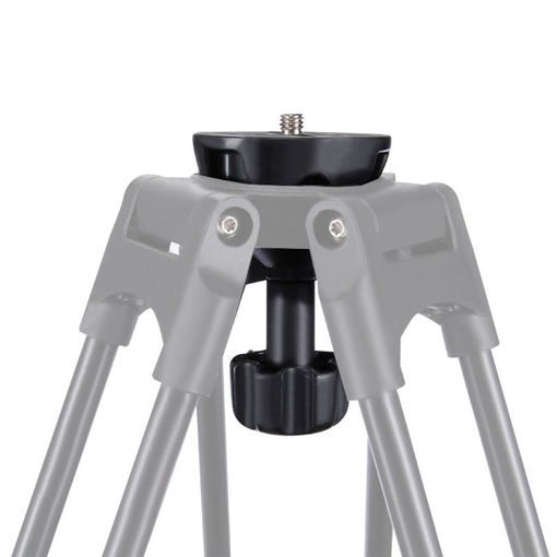 Picture of PULUZ PU3503 75mm Metal Half Ball Flat to Bowl Adapter for Fluid Head Tripod DSLR Rig Camera