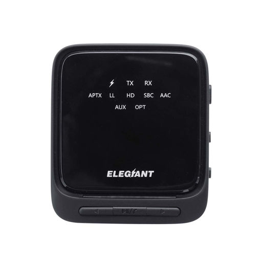 Picture of ELEGIANT bluetooth5.0 Transmitter Receiver Wireless Audio Adapter  HD/APTX LL for TV Car Laptop Stereo Headphone Speaker