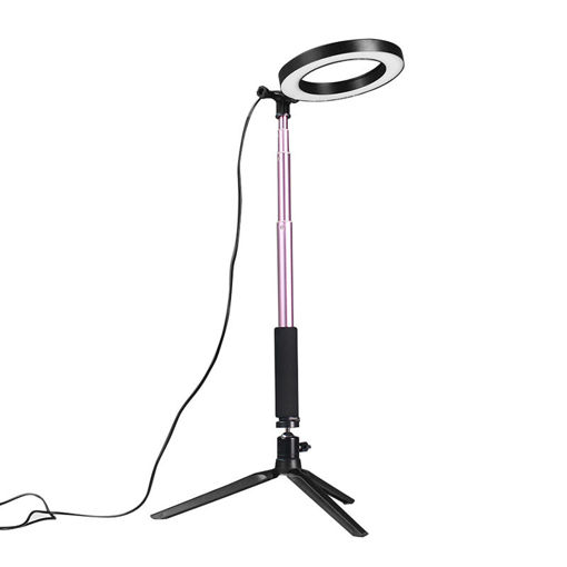 Immagine di Yingnuo Dimmable 3500-5500k Selfie Studio Live Video Ring Light With Phone Holder