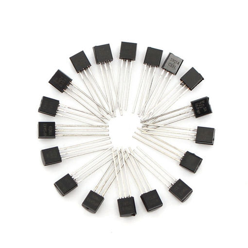 Picture of 1800pcs 18 Values Triode Transistor TO-92 Assortment Kit