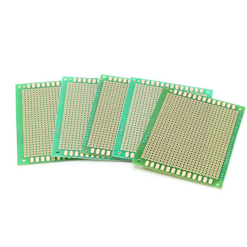Immagine di 50pcs 70x90mm DIY Soldering Prototype Copper PCB Printed Circuit Board
