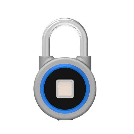 Immagine di P2 Smart Keyless Fingerprint Lock bluetooth Phone APP Unlock Waterproof Anti-Theft Padlock Door Lock