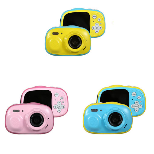 Picture of Oukitele Q1 IPX68 3M Waterproof 5MP 6X Zoom 2 Inch Screen Mini Children Kids Digital Camera