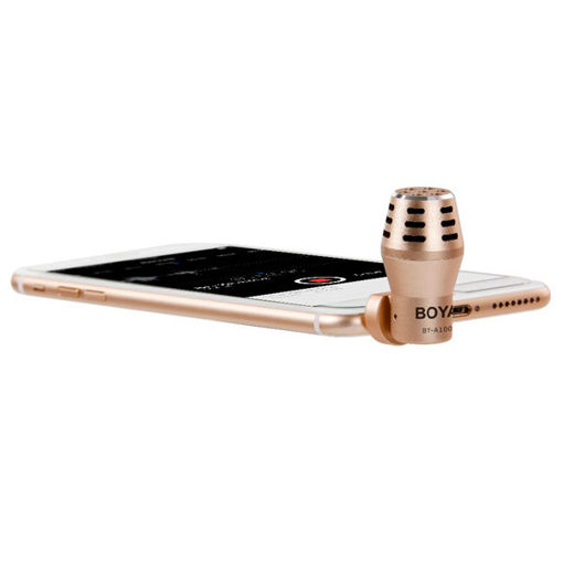 Immagine di BOYA BY-A100 Omni Directional Condenser Audio Recorder Microphone for iPhone iPad iPod