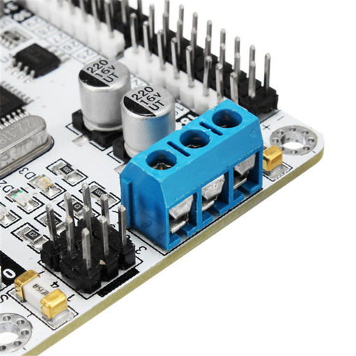 Picture of 32-way Steel Ring Gear Robot Motherboard Controller With bluetooth MP3 Expansion Function For Arduino