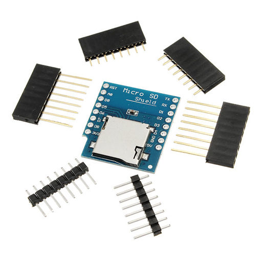 Picture of 10Pcs WeMos Micro SD Card Shield For WeMos D1 Mini TF WiFi ESP8266 Compatible SD Wireless Module