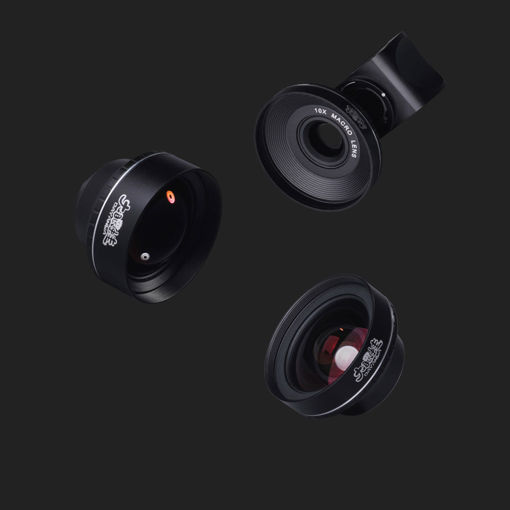Picture of Dayanwa Universal 10X Macro Lens 0.6X Wide Angle Lens 2X Tele Converter Lens