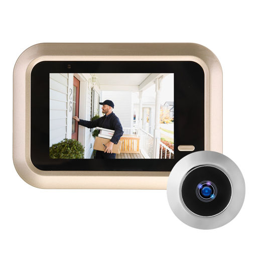 Picture of 2.4 Inch LCD Digital Video Doorbell Viewer Peephole Security Door Eye Monitoring Camera