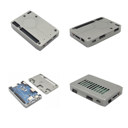 Picture of Ultra-Thin Aluminum Alloy Case for Raspberry Pi Compute Module 3 CM3/CM3L & IO Board