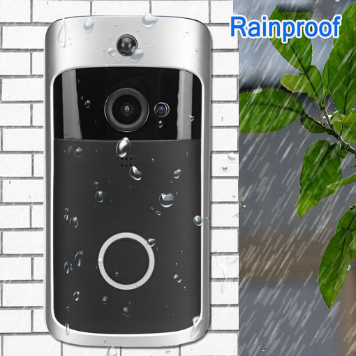 Immagine di M3+ 720P Smart Wireless WiFi Ring Video Doorbell Camera Phone Home Intercom Bell