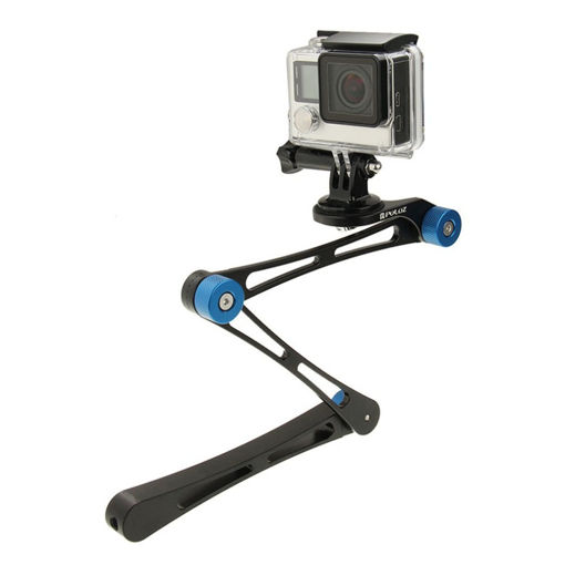 Picture of PULUZ PU143 Adjustable CNC Aluminum Extension Magic Arm Mount Kit for Action Sportscamera