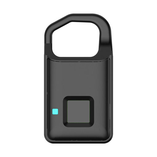 Immagine di P4 Smart Fingerprint Door Lock Padlock Safe USB Charging Waterproof Anti Theft Lock 6 Months Standby