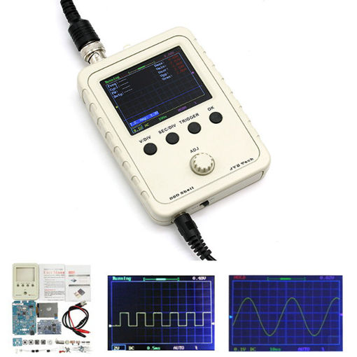 Picture of Original JYETech DSO-SHELL DSO150 15001K DIY Digital Oscilloscope Unassembled Kit With Housing