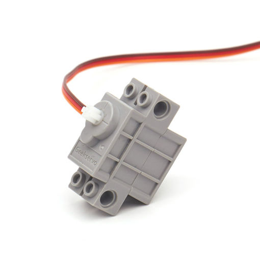Picture of KittenBot 4Pcs 270 Gray Geek Servo with Wire for Lego/Micro:bit Smart Car