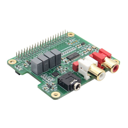 Picture of RPI-HIFI-DAC PCM5122 HIFI DAC Audio Card Expansion Board For Raspberry Pi 3 Model B/2B/B+