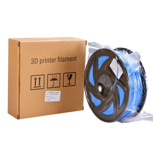 Immagine di BIQU Gray/Black/White/Blue/Red 1KG/Roll 1.75mm PLA Filament for RepRap 3D Printer