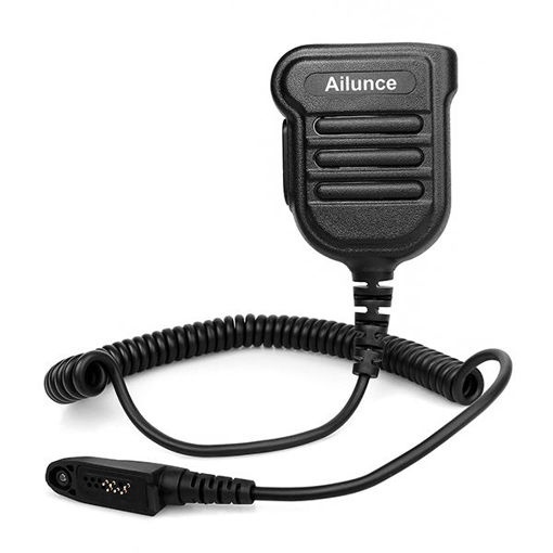 Picture of J9131K Retevis HD1 Microphone With 3.5mm Earphone Jack for Ailunce HD1 RT29 RT87 RT82 Dual Band DMR Digital Radio Walkie Talkie