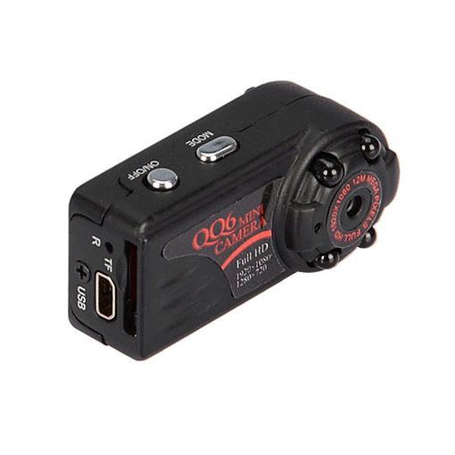 Immagine di QQ6 Full HD 1080P 720P Mini DV DVR Camera Camcorder Camcorders IR Night Vision Motion Detect DVR