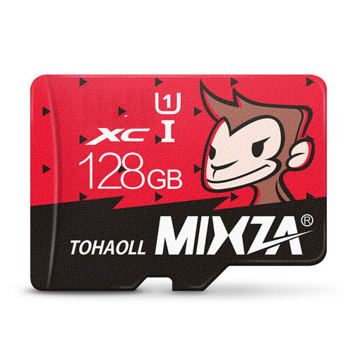 Picture of Mixza Year of Monkey Limited Edition 128GB U1 TF Micro Memory Card for Digital Camera MP3 TV Box Smartphone