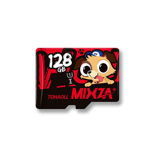 Immagine di Mixza Year of the Dog Limited Edition U1 128GB TF Micro Memory Card