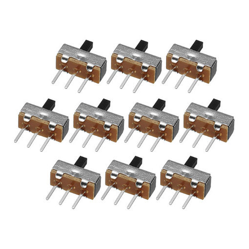 Immagine di 1000pcs SS12d00G4 2 Gear 3 Pin Toggle Switch Slide Switch Interruptor On-Off Handle Length 4mm