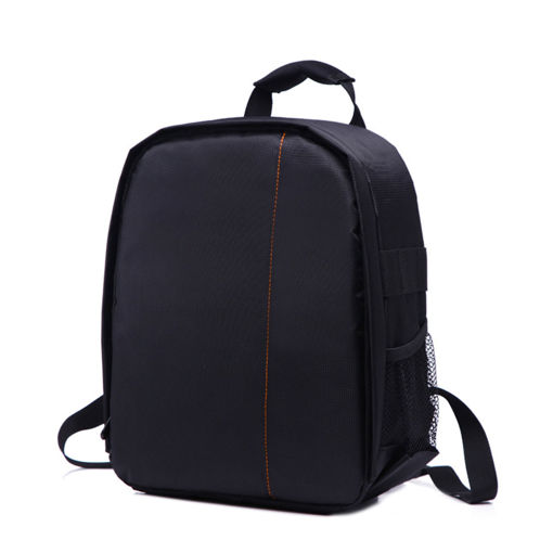 Picture of DSLR Camera Lens Storage Backpack Water-resistant Case Bag with Padded Bag