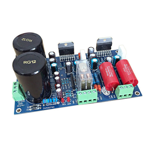 Picture of DA7294 Audio Amplifier Board 70Wx2 Two Channel Speaker Protection Power Amplifier Board Diy Kit DIY Sound System Speaker
