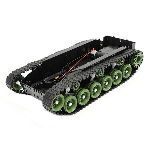 Picture of 3V-9V DIY Shock Absorbed Smart Robot Tank Chassis Car Kit With 260 Motor For Arduino SCM