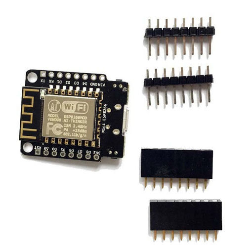 Picture of 3Pcs Geekcreit Mini NodeMCU ESP8266 WIFI Development Board Based On ESP-12F