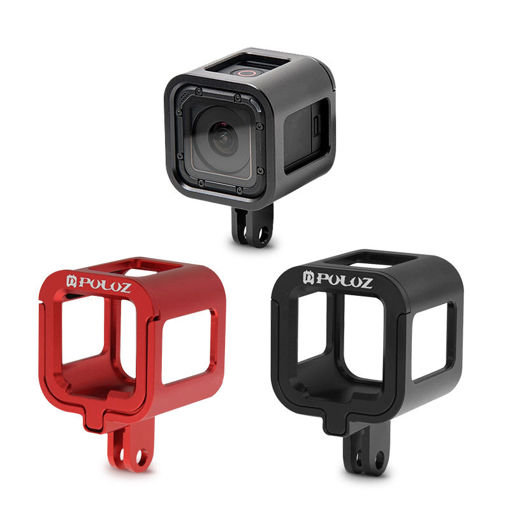 Picture of PULUZ PU158 Housing Shell Aluminum Alloy Protective Cage Case for GoPro HERO4 HERO 4 Session