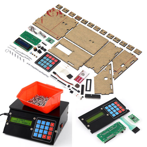 Immagine di DIY MCU Multi-function Electronic Scale Production Kit Price Scales Pressure Sensor Electronic Training Kit