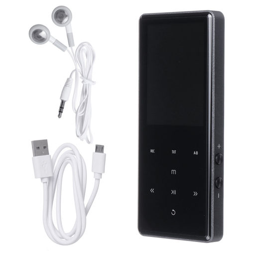Immagine di 8GB 2.4Inch LCD Screen bluetooth MP3 MP4 TF Card Music Player E-book Speaker