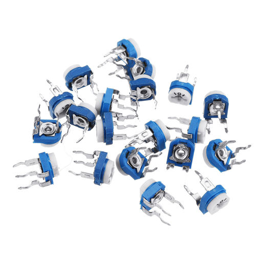 Picture of 400pcs RM065 100 Ohm Trimpot Trimmer Potentiometer Variable Resistor