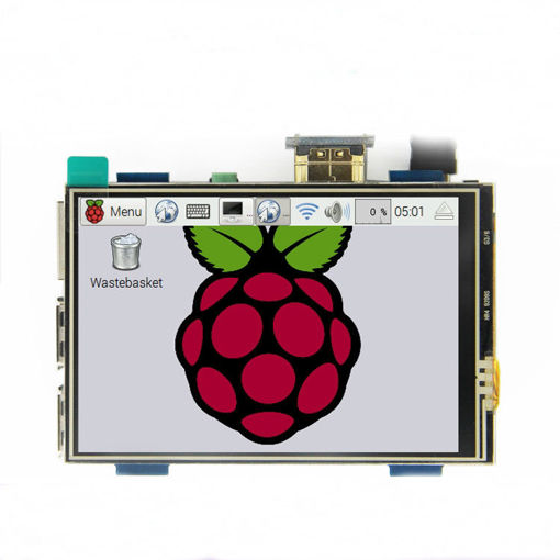 Picture of MPI3508 3.5 inch USB Touch Screen Real HD 1920x1080 LCD Display For Raspberry Pi 3/2/B+/B/A+