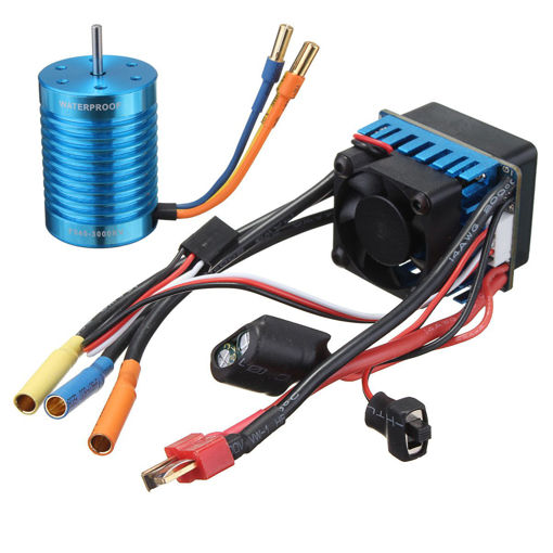 Picture of Racing 60A ESC Speed Controller F540-3000KV Brushless Motor For 1/10 1/12 RC Car